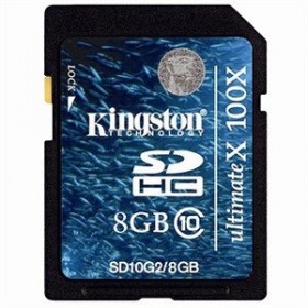 Kingston 8GB SDHC CLASS 10 SD CARD